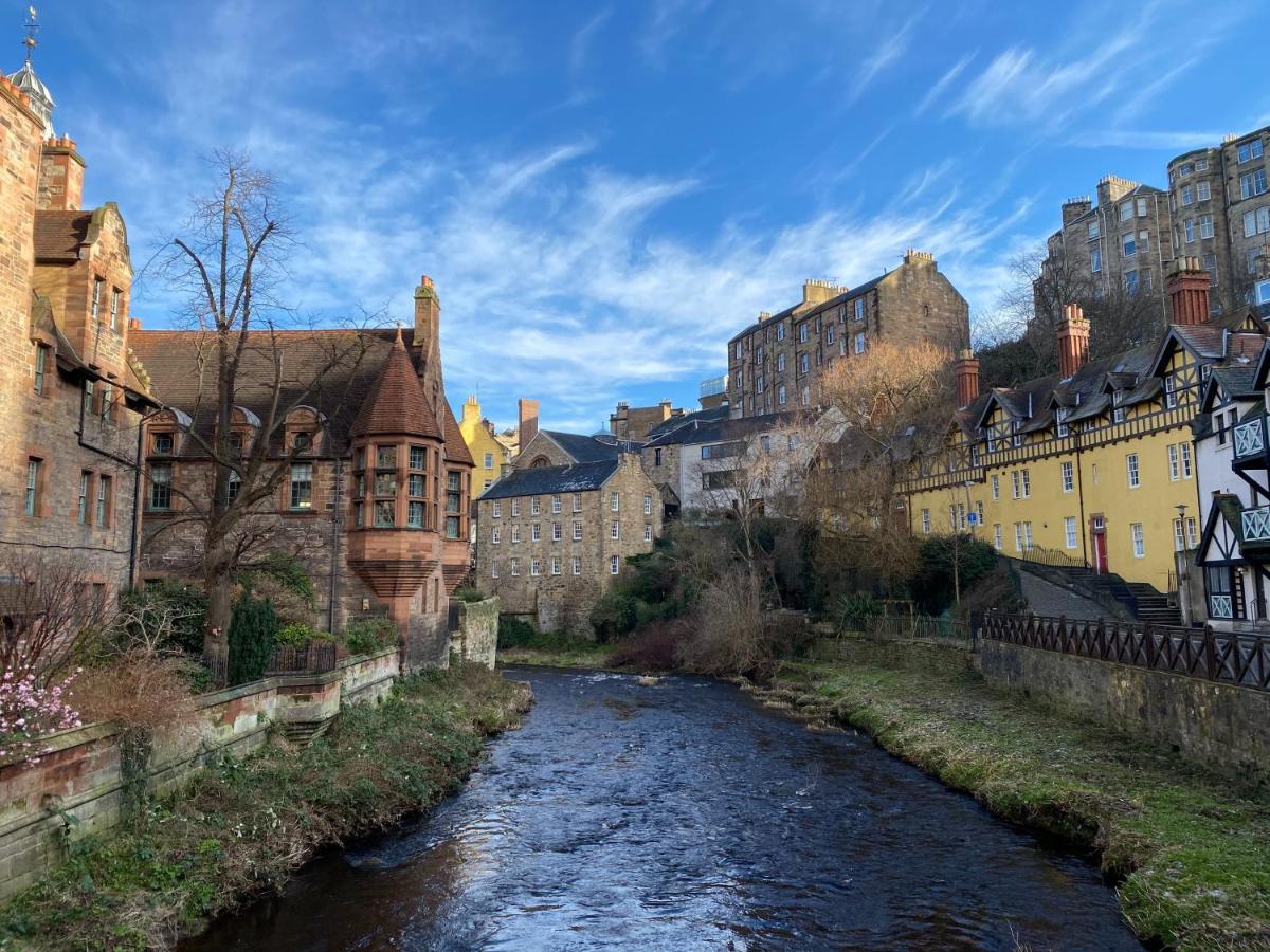 Historic Dean Village Treasure, Sleeps 4 เอดินบะระ ภายนอก รูปภาพ